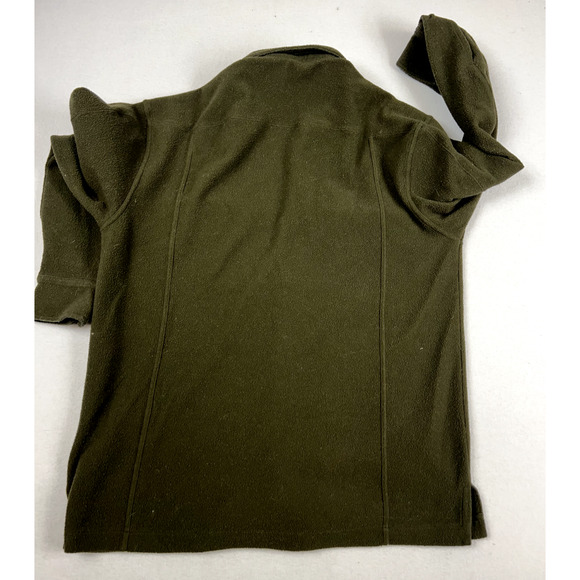 Axis Shirt Jacket M Green‎ Button Up Long Sleeve Fleece Gorpcore - Picture 2 of 7
